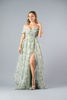 Imagen de Maxi Dress En Organza Off Shoulder     (Exclusivo Pagina)