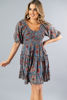 Imagen de Vestido Corto En Rayon, Cuello V