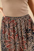 Imagen de Falda En Rayon Estampado Tropical