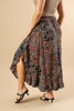 Imagen de Falda En Rayon Estampado Tropical