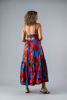 Imagen de Vestido Tirantes Print Tropical, Espalda Descubierta