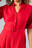Imagen de Vestido En Lino, Con Cinturon