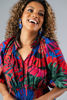 Imagen de Vestido Print Tropical En Popplin