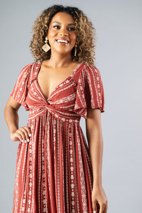 Imagen de Vestido En Rayon Estampado