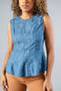 Imagen de Blusa Sin Mangas Denim