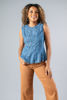 Imagen de Blusa Sin Mangas Denim    ( Exclusiva Pagina)