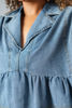 Imagen de Blusa Denim Estilo Peplum