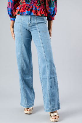 Imagen de High Rise Straight Leg Denim