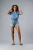 Imagen de Blusa Denim Manga Corta
