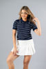 Imagen de Blusa Rayas Tipo Polo    ( Exclusiva Pagina)