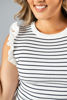 Imagen de Blusa Rayas Vuelo Mangas