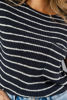 Imagen de Blusa En Rayas Cuello  Ojal