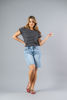 Imagen de Blusa En Rayas Cuello  Ojal
