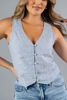 Imagen de Blusa Estilo Chaleco En Rayitas
