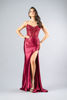 Imagen de Maxi Dress Straple Corce Lentejuelas