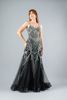 Imagen de Maxi Dress Tirante Brillo, Falda Tull