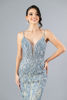 Imagen de Maxi Dress Tirante Encaje con Brillo