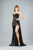 Imagen de Maxi Dress Estilo Corce, Blusa Encaje, Falda Satin
