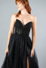 Imagen de Maxi Dress, Straple, Abalorios,  Falda Amplia En Tull