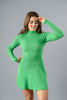 Imagen de Vestido Manga Larga,Cuello Alto