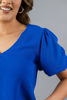 Imagen de Blusa Cuello V, Manga Ballon