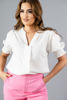 Imagen de Blusa Cuello V, Manga Elastico