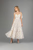 Imagen de Vestido En Organza      Estampado    ( Exclusivo Pagina)