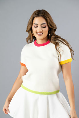 Imagen de Blusa Sweater Color Block