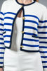 Imagen de Sweater En Rayas, Botones Frente