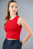 Imagen de Crop Top Sin Mangas Detalle Lazos