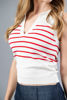 Imagen de Blusa Tejida Rayas Sin Mangas