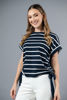Imagen de Blusa Rayas Detalle Recogidos