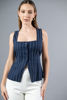 Imagen de Blusa En Rayas Cuello Cuadrado Botones