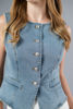 Imagen de Chaleco Denim Botones