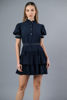 Imagen de Vestido Cuello Alto, Botones En Lino