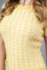 Imagen de Vestido Estilo Lapiz, Print Cuadros