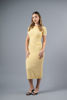 Imagen de Vestido Estilo Lapiz, Print Cuadros