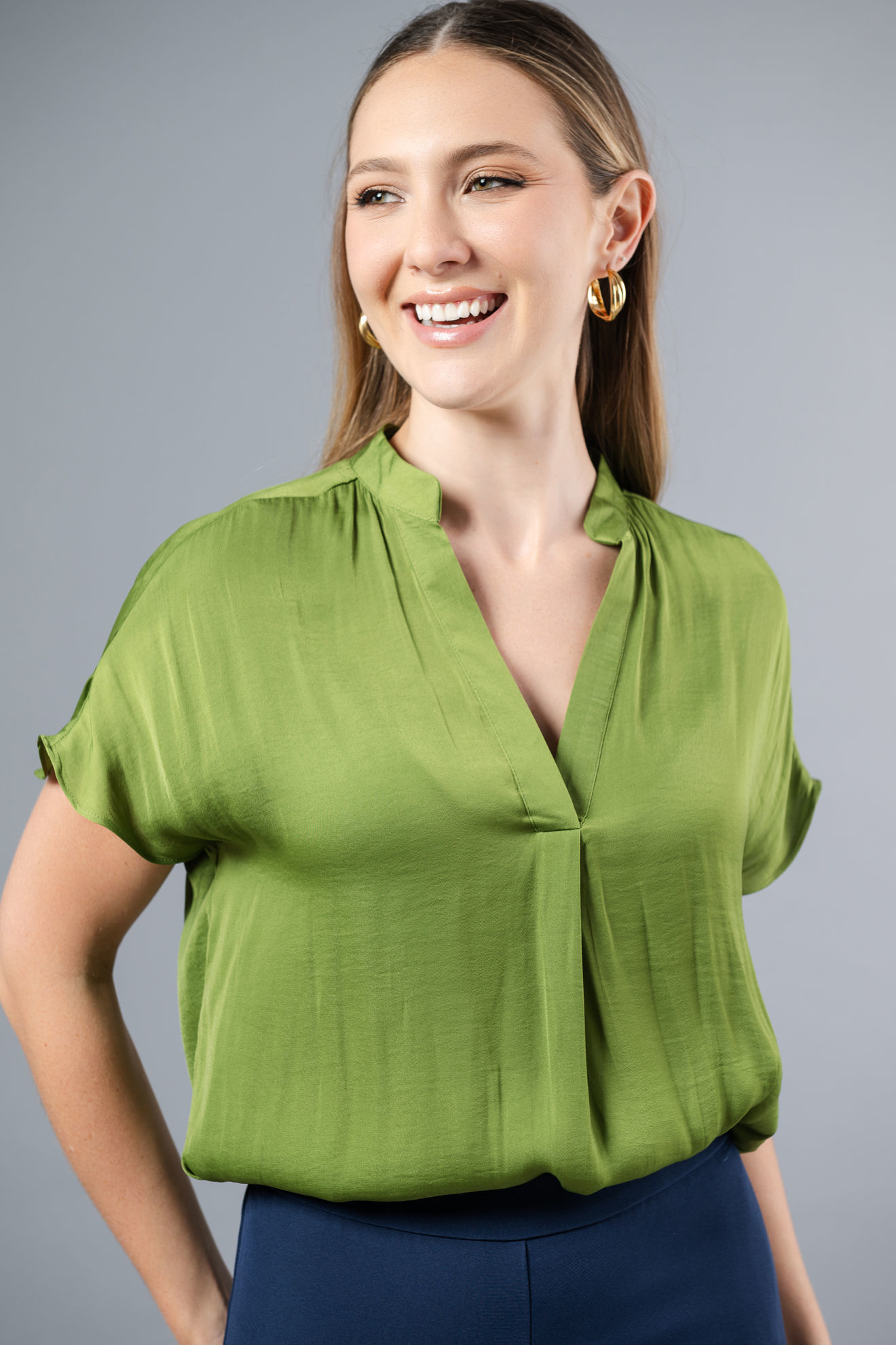 Imagen de Blusa Cuello Chino