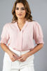 Imagen de Blusa Cuello V, Manga Elastico