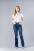 Imagen de Blusa Cuello Chino En Rayas