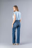 Imagen de Straight Leg, High Rise Jeans, Pretina Ancha
