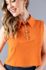 Imagen de Top Cuello Botones Plateados