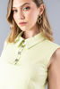 Imagen de Top Cuello Botones Plateados