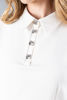 Imagen de Top Cuello Botones Plateados