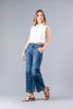 Imagen de Straight Leg Jeans, Detalle Hebilla Madera