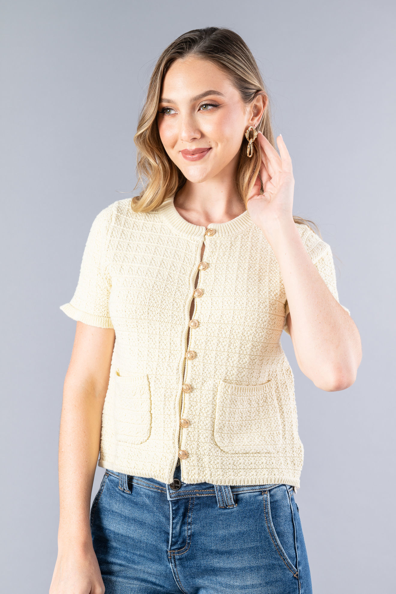 Imagen de Blusa Botones, Bolsillos