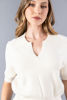 Imagen de Blusa Tejida Cuello, Manga Al Codo