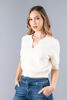 Imagen de Blusa Tejida Cuello, Manga Al Codo