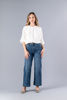 Imagen de Straight Leg, High Rise Jeans, Detalle Costura Frente