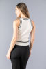Imagen de Blusa Tejida Detalle Contraste